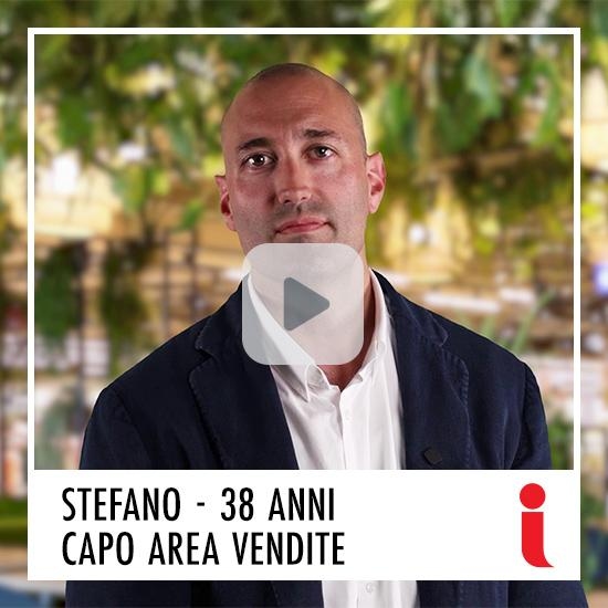 Stefano - 38 anni - capo area vendite Stefano - 38 anni - capo area vendite